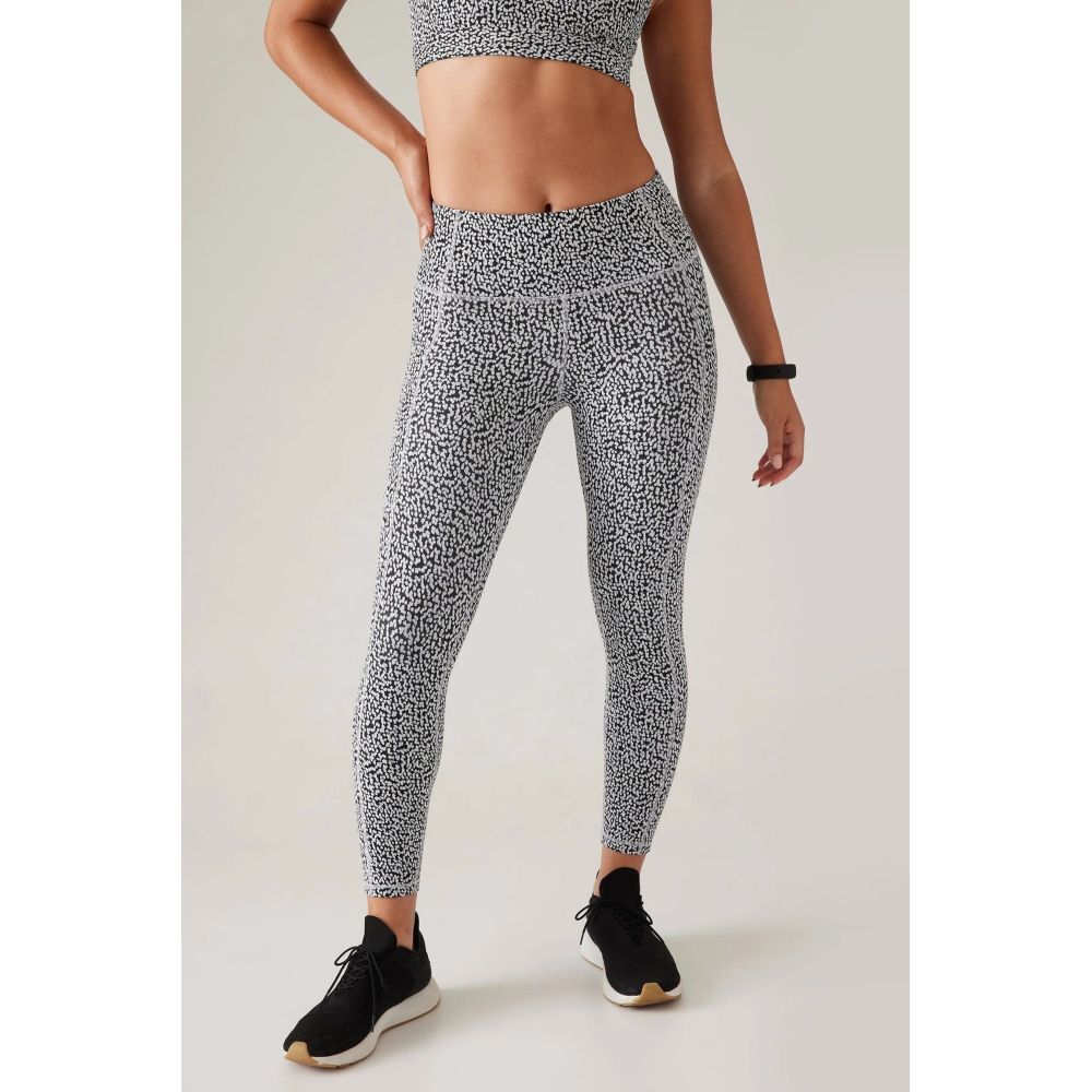 Athleta Ultimate Stash ll Textured 7/8 Leggings Womens‎ S Activewear Sporty Gym